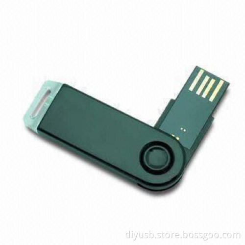 USB Flash Drive with Stainless Steel Body, 40mA Static Current and Up to 32GB Memory Capacity
